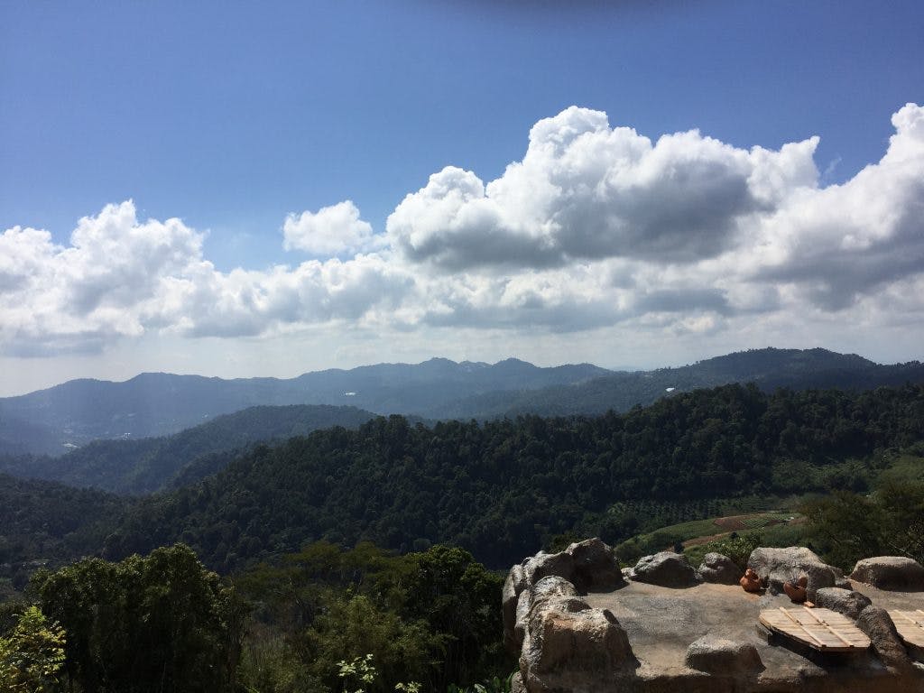 Mountain view at Mon Cham