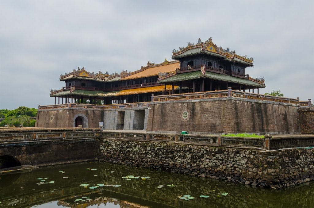 Southern entrance to the Imperial City in Hue