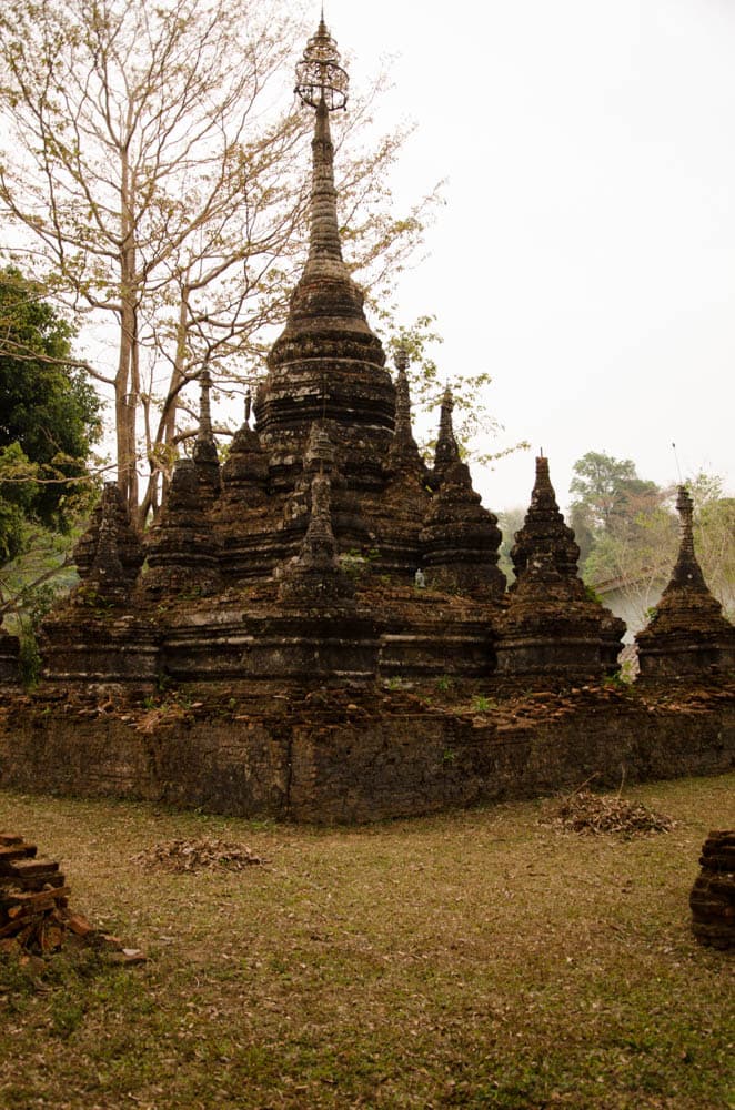 chiang dao cave stupa 