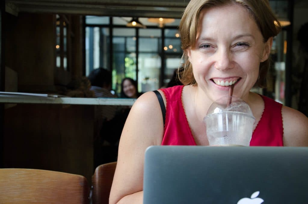 I will miss working from stylish cafes