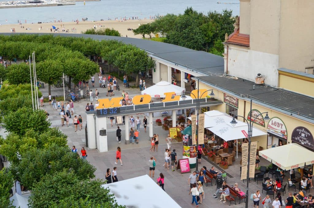 Entrance Pier Sopot 