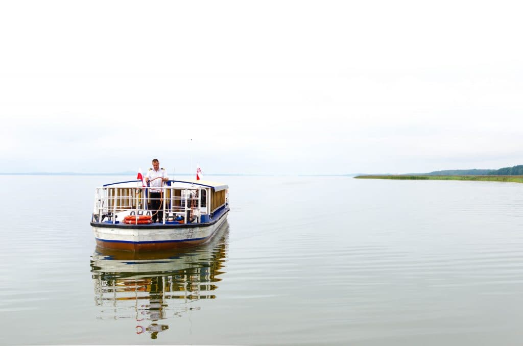 boat to shifting dunes leba