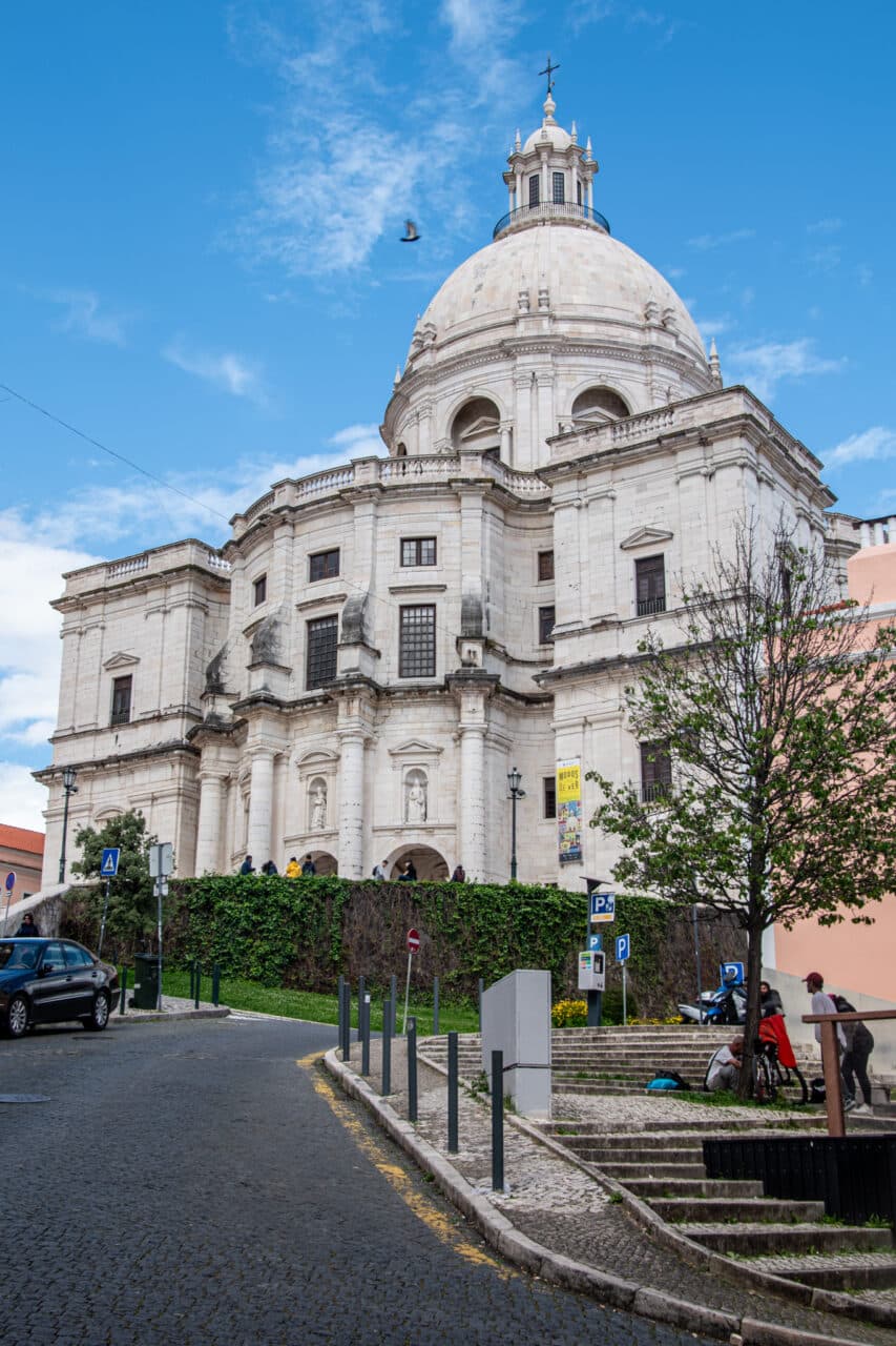 The National Pantheon in Lisbon seen from outside 