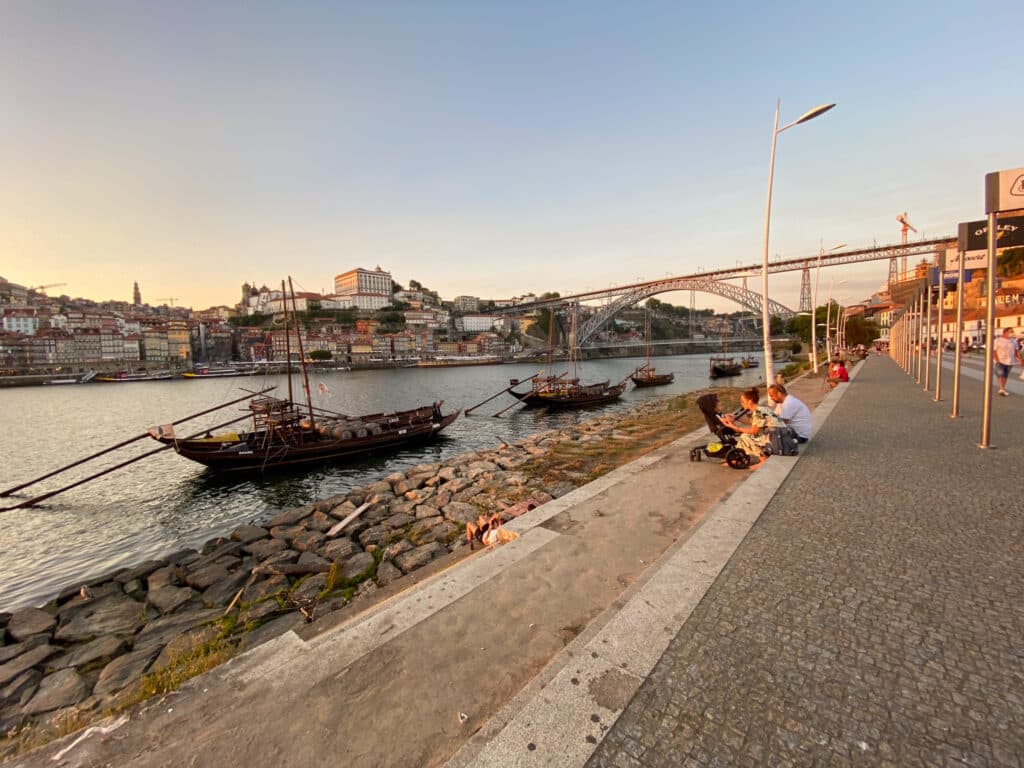 Porto, vila nova de gaia, rzeka