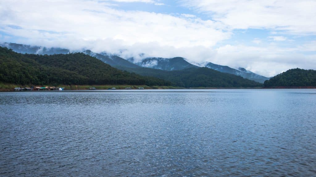 widok nad tama mae ngat w tajlandii 