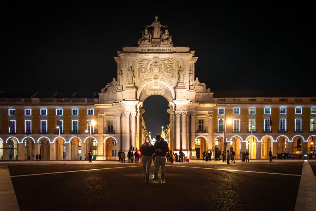 Christmas and new year in lisbon