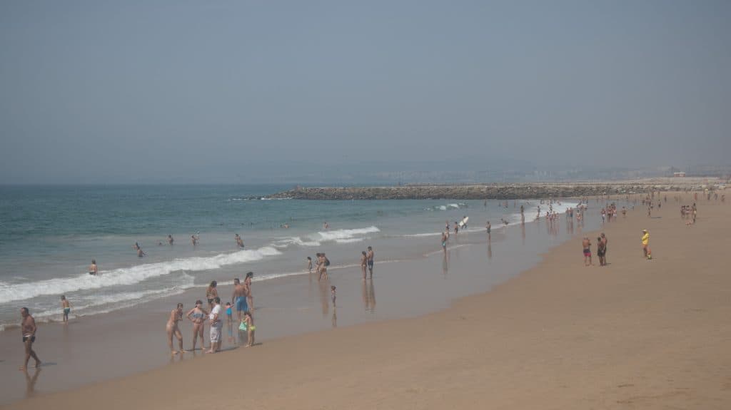 a trip outside of lisbon costa da caparica 