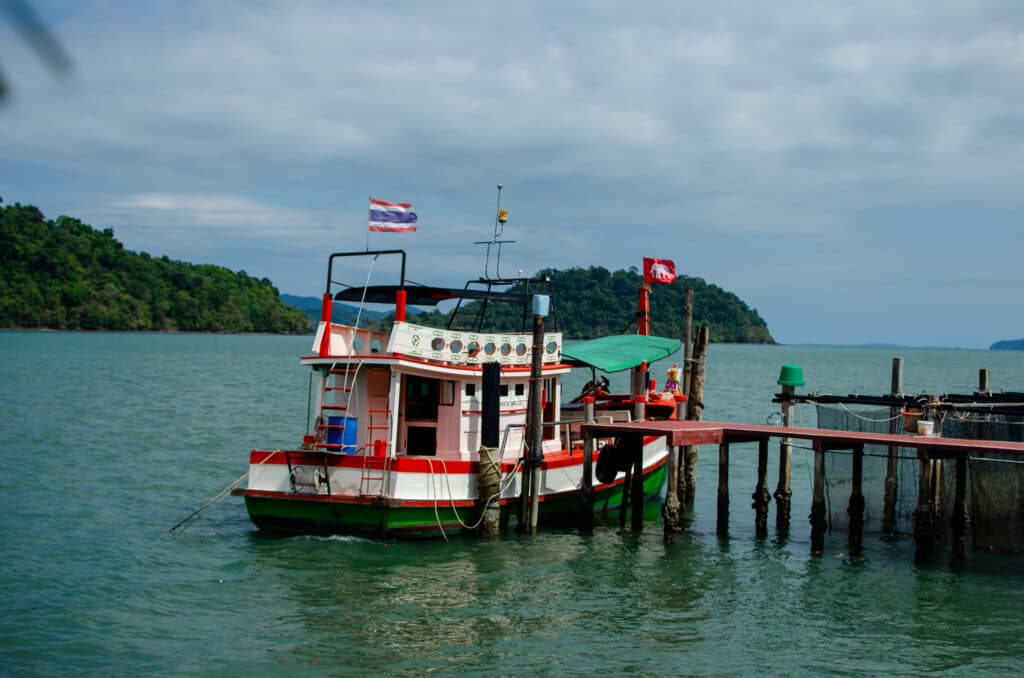 koh chang, wycieczka łódką