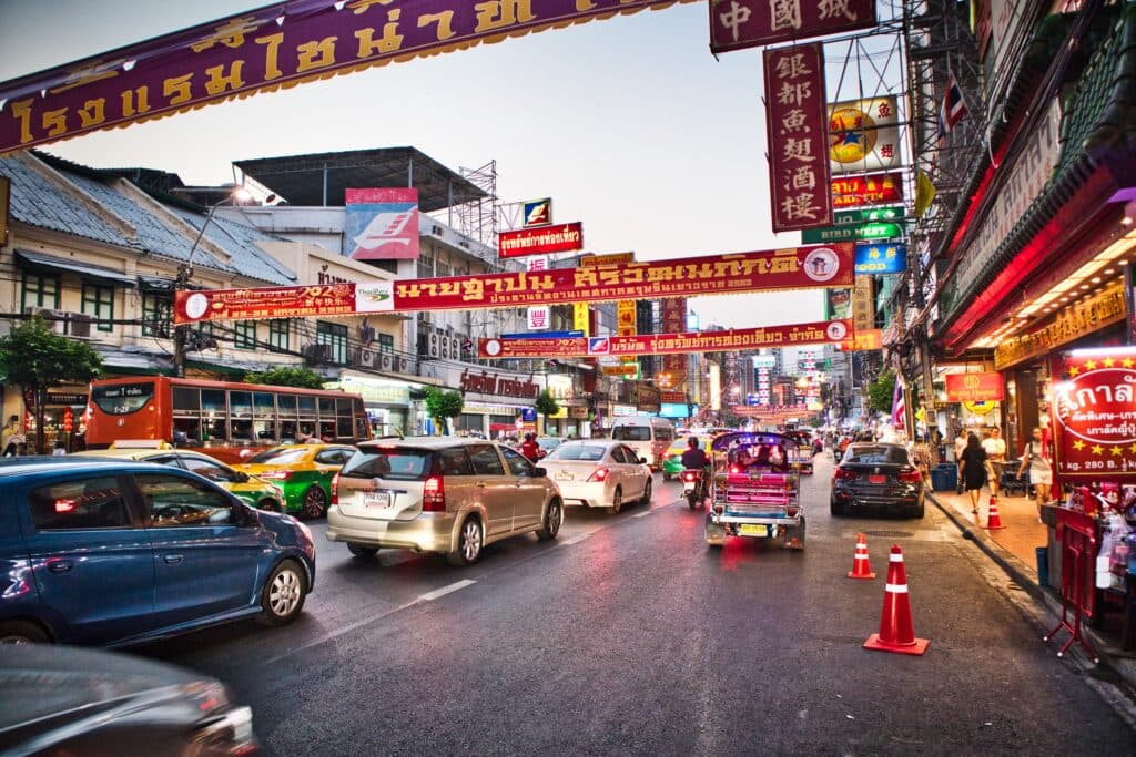 Best places to stay in Thailand for digital nomads - Bangkok.