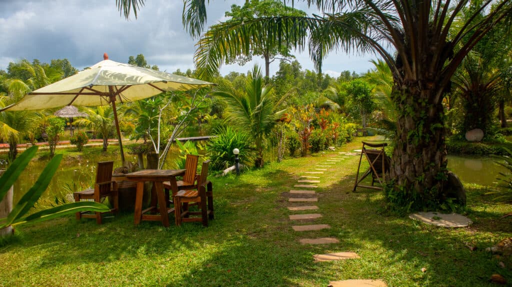 A park on koh lanta. 