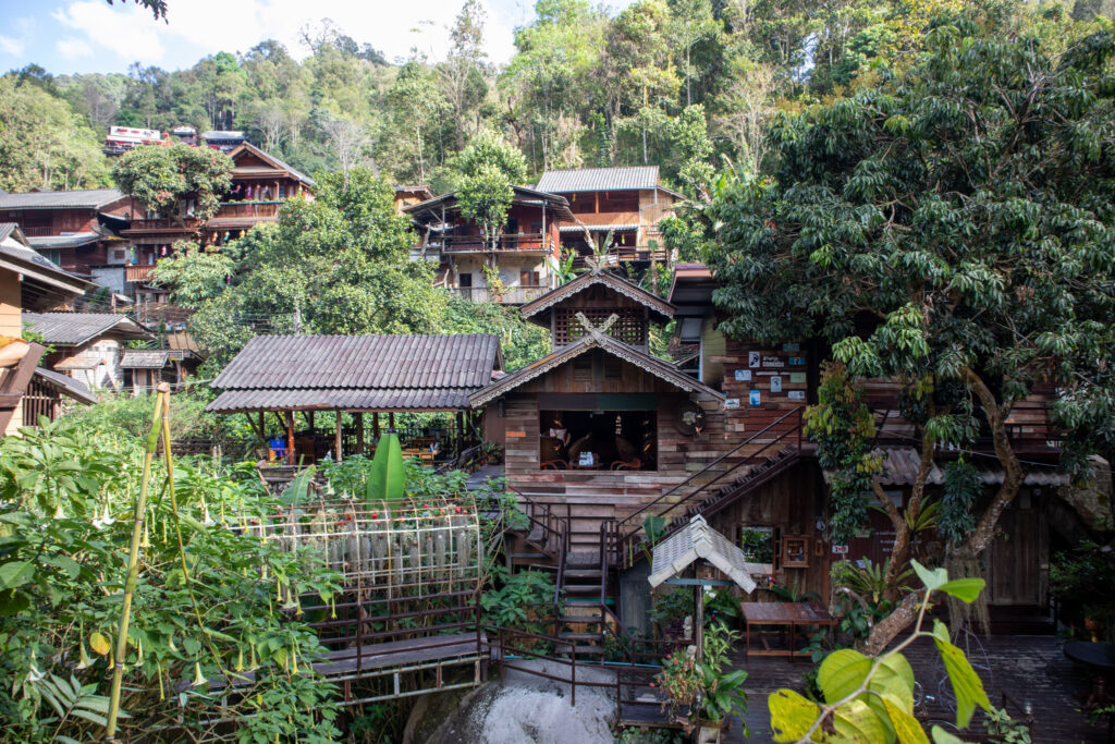 Domki w Doi Saket, Chiang Mai, Tajlandia