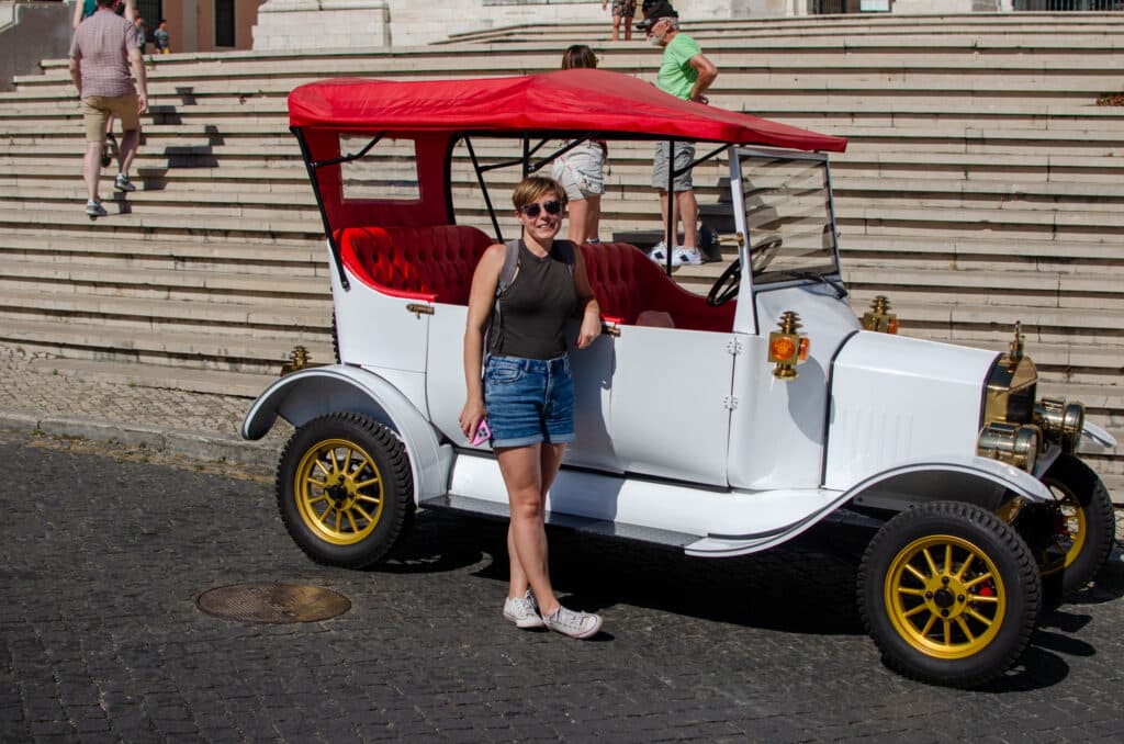 Tuk-tuk Lizbona