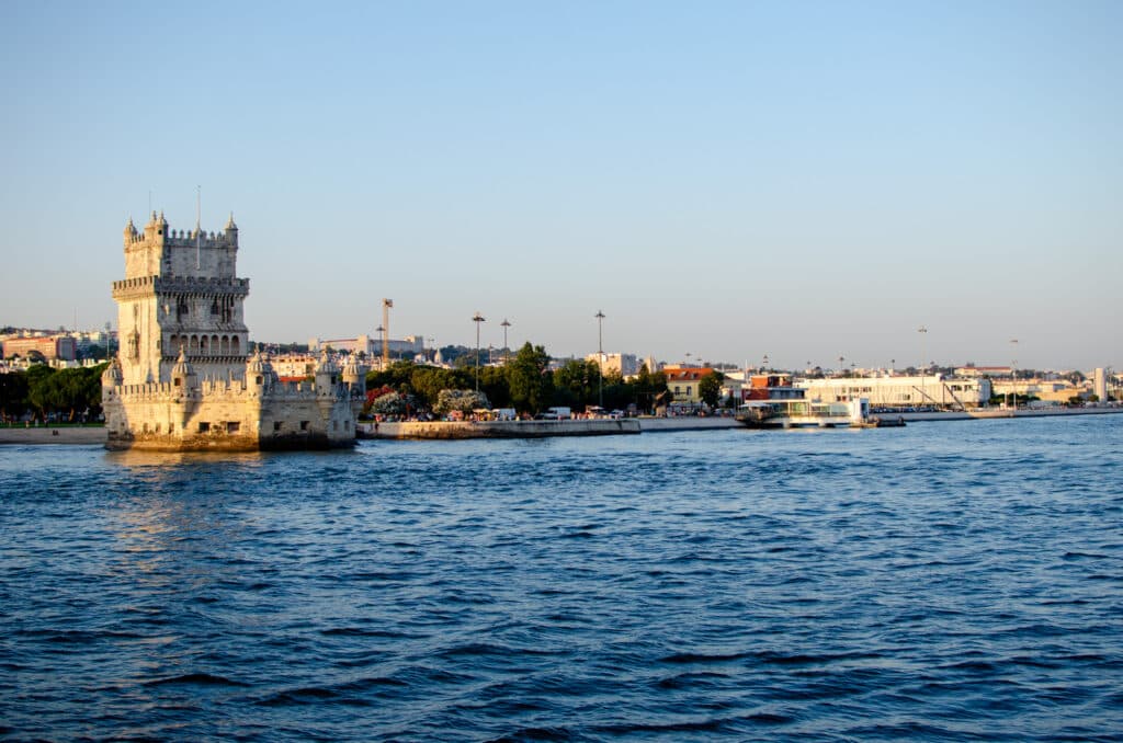 Wieża Belem, rzeka Tag