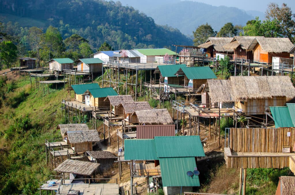 Doi Luang, bungalowy
