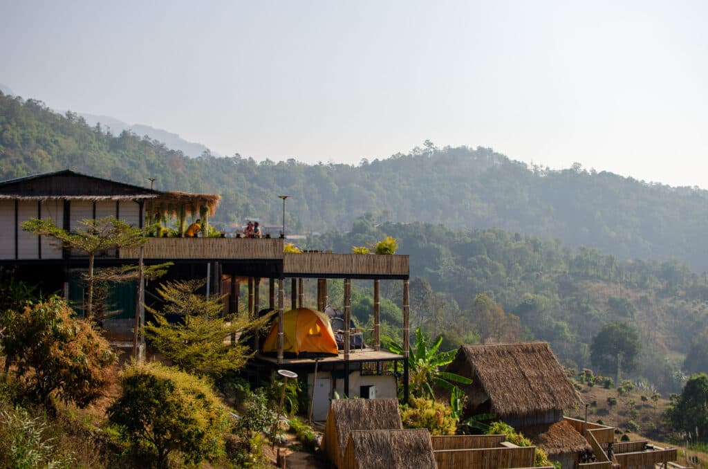 Taras widokowy, Chiang Dao
