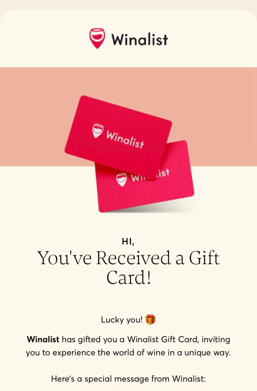 Winalist, voucher code