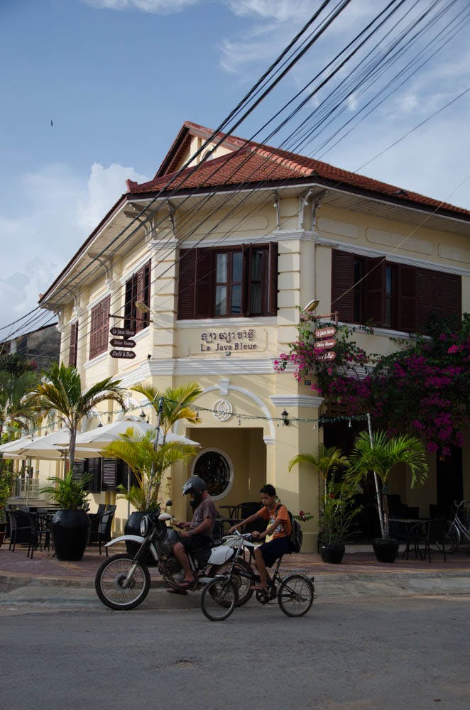 One of the villas in Kampot