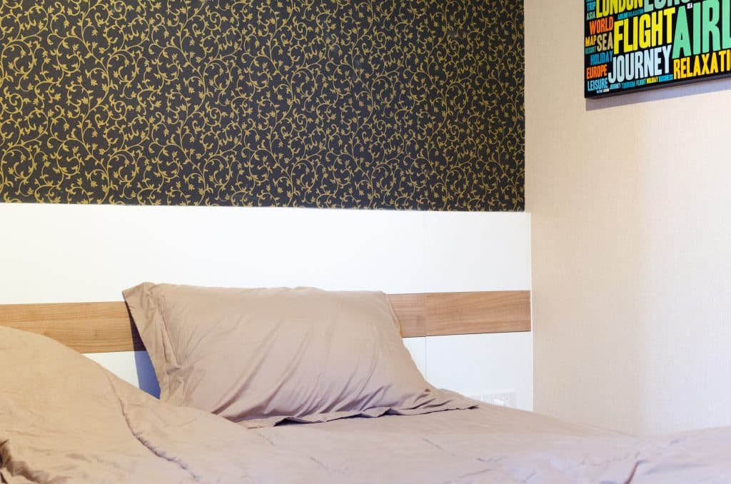 Apartment in Chiang Mai bedroom bed