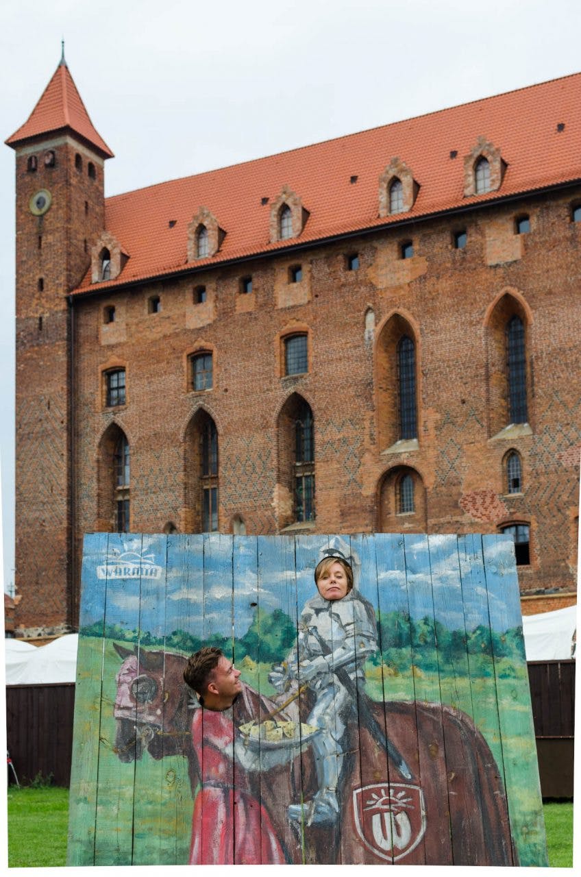 Gniew castle playground 