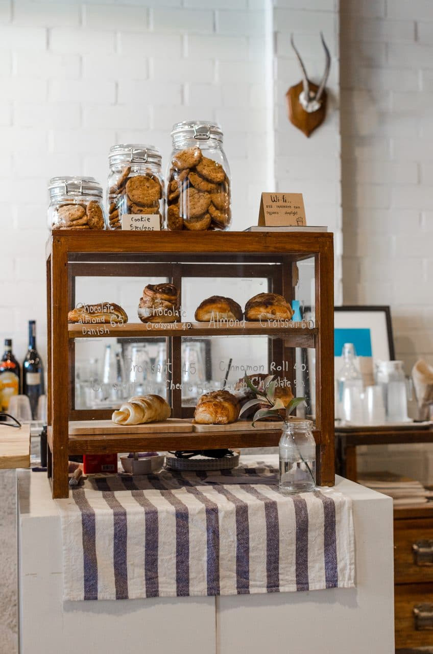 Delicious pastries at Taxidermy in Chiang Mai