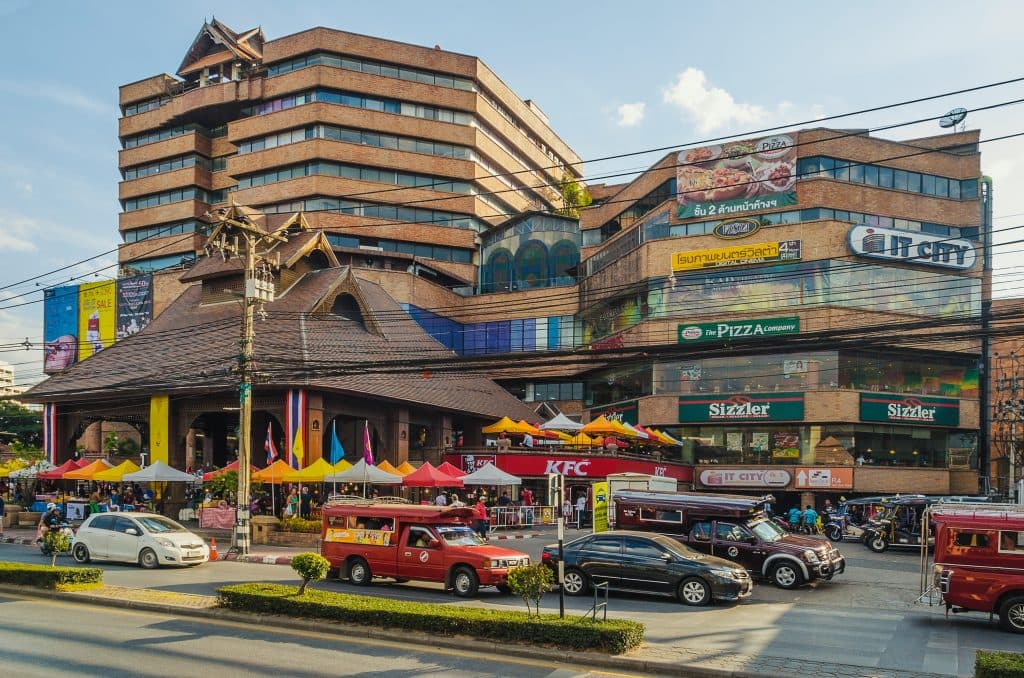 Kad Suan Kaew shopping mall in Chiang Mai