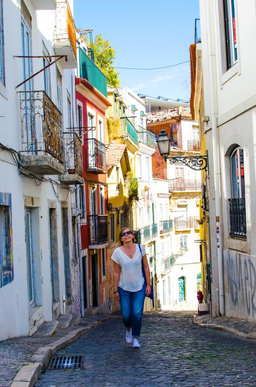 digital nomad guide, lisbon, street, walking