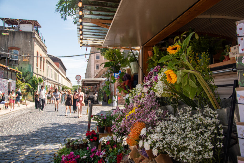 LX Factory, Lisbon, flower shop