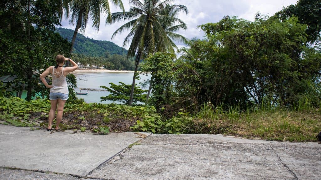 viewpoint in Khanom, Thailand
