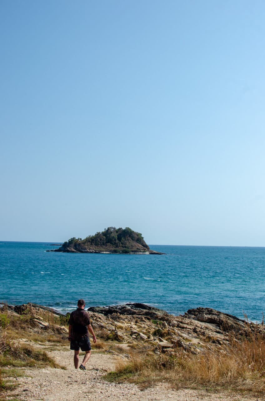Sunset viewpoint, koh samet, thailand