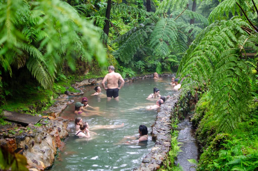 Sao Miguel, gorace zrodla
