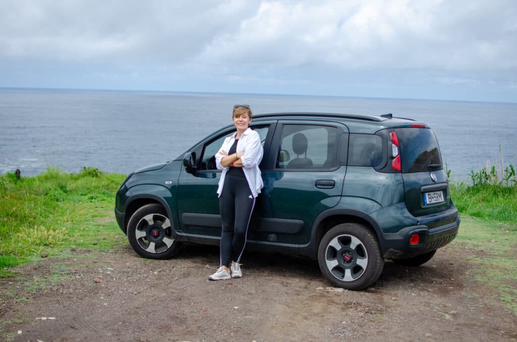 Azores, Sao Miguel, car
