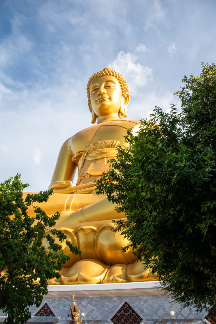 Big Buddha statue, Wat Paknam, Bangkok