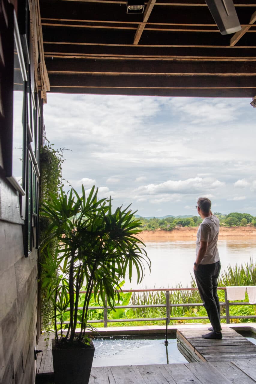 Chiang Khan, Tajlandia, hotel