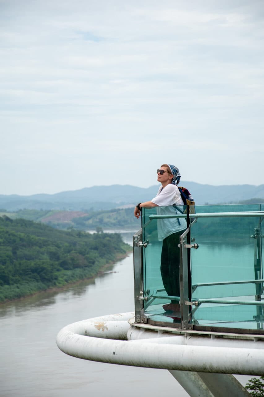 Chiang Khan, Thailand, skywalk
