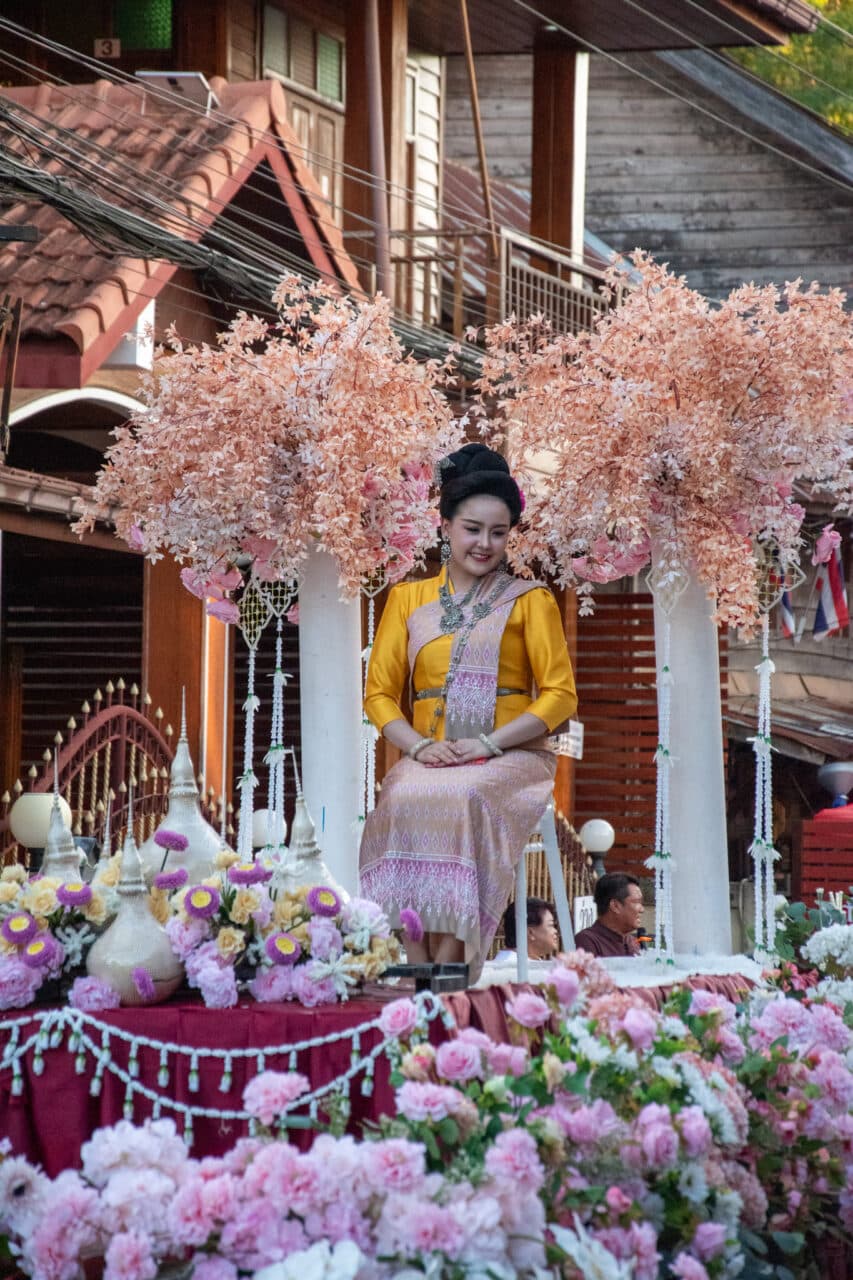Chiang Khan, Thailand, traditional dress