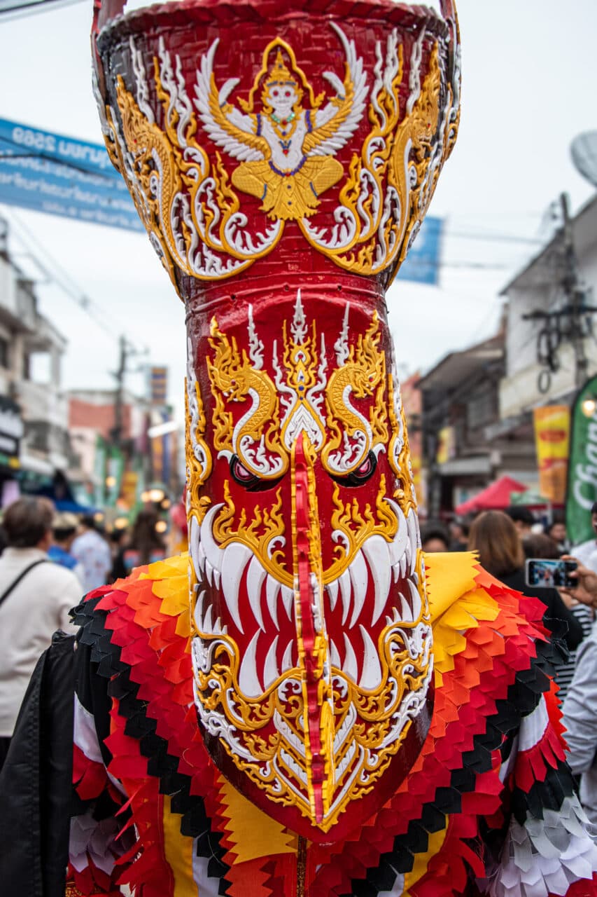 Phi Tha Khon, Dansai, masks and costumes