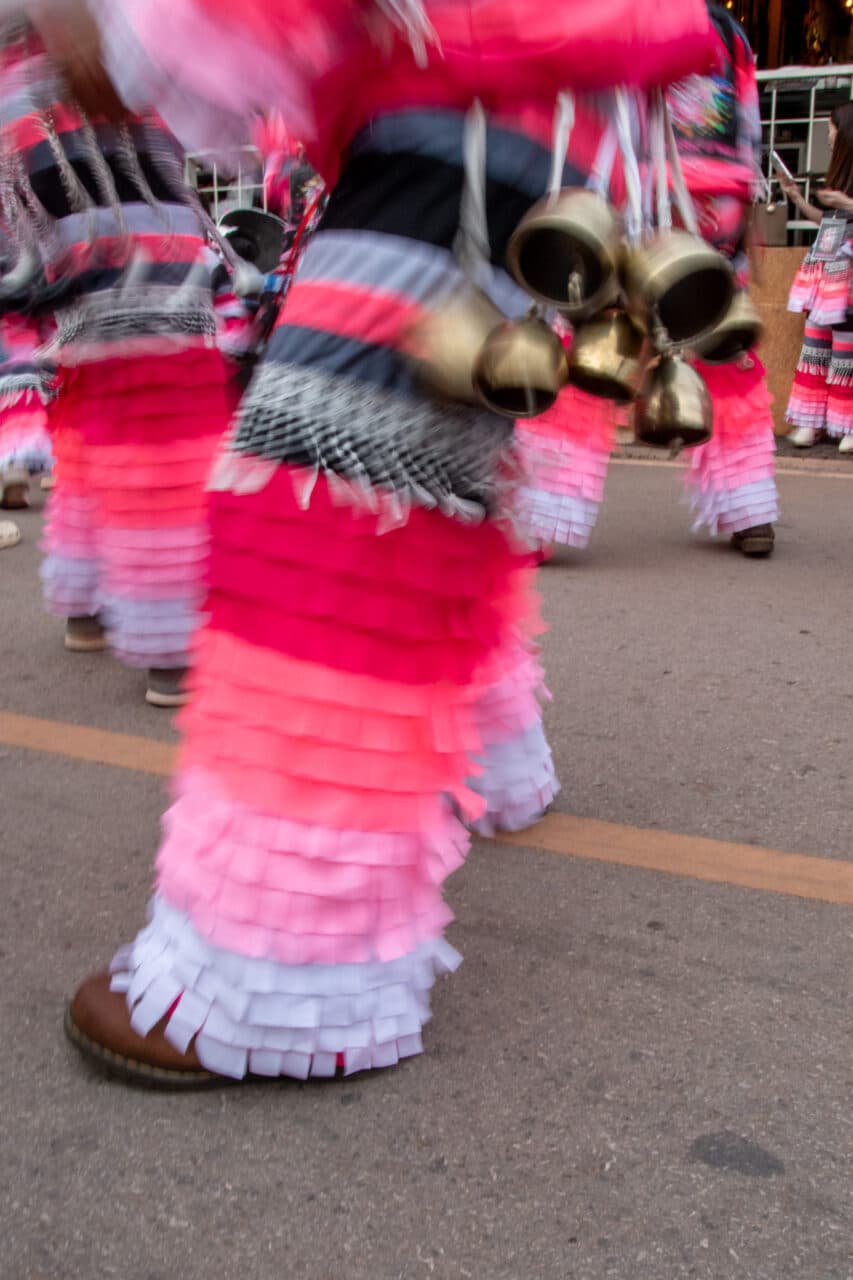 Phi Tha Khon Festival, dansai, thailand.