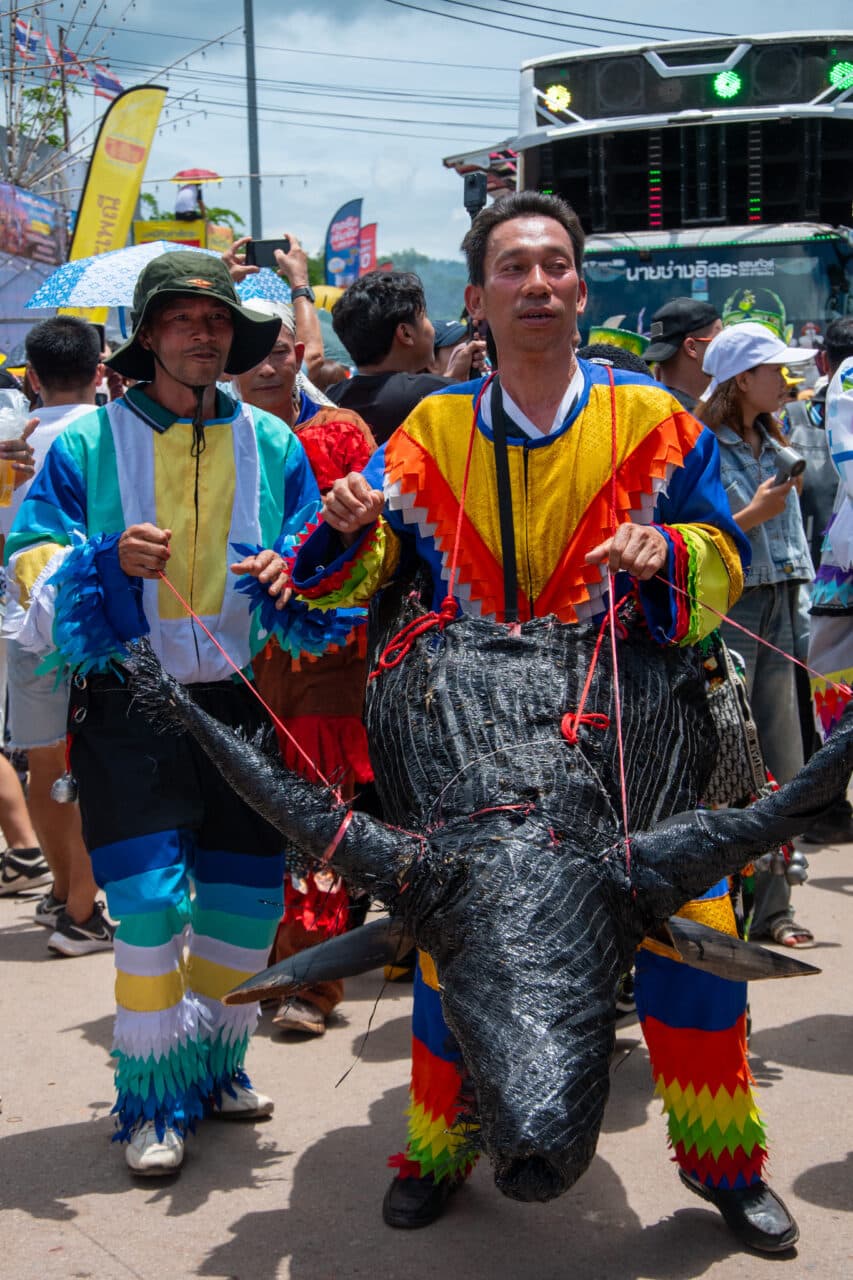 Phi Tha Khon festival, dansai