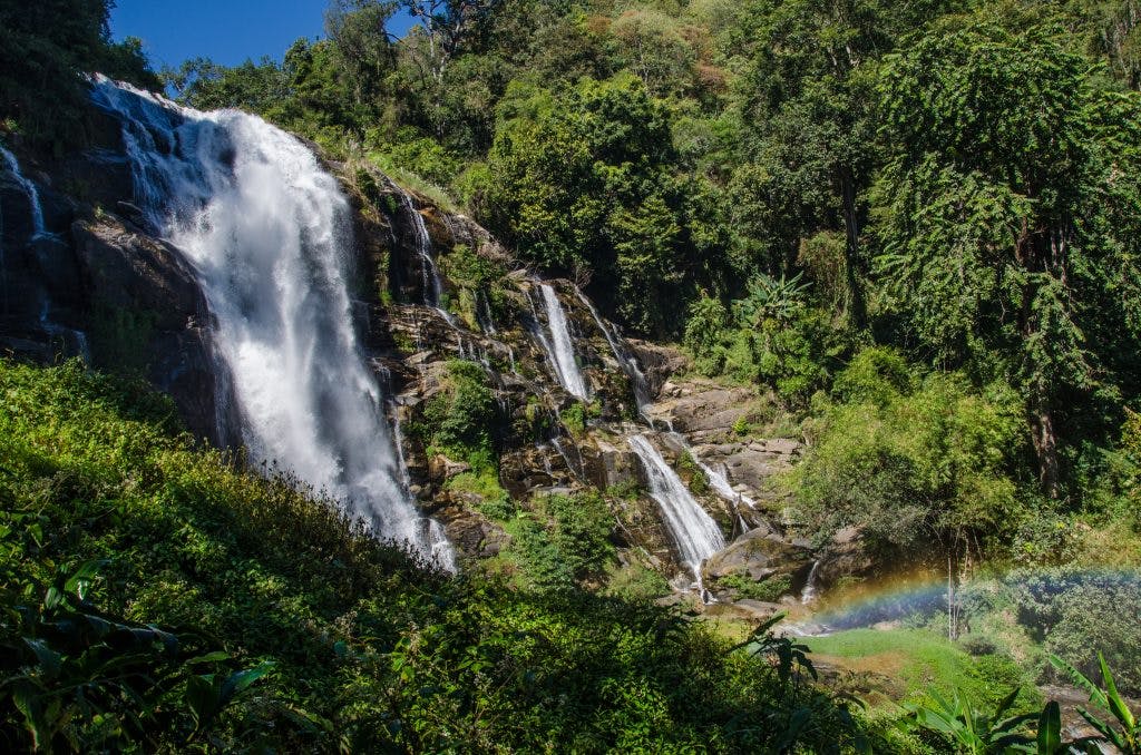 Wachiratan Waterfall at Doi Inthanon National Park