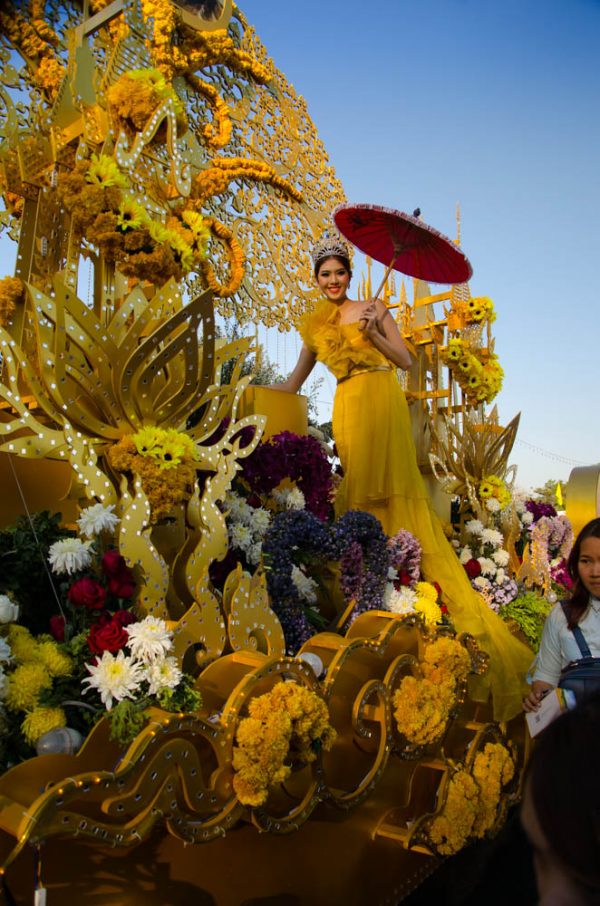 Chiang Mai Flower Festival Parade The Blond Travels