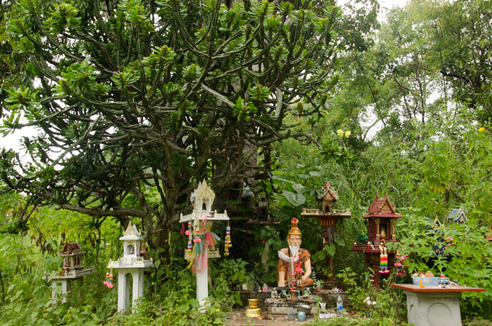 Phi houses, mae sa valley, chiang mai. 