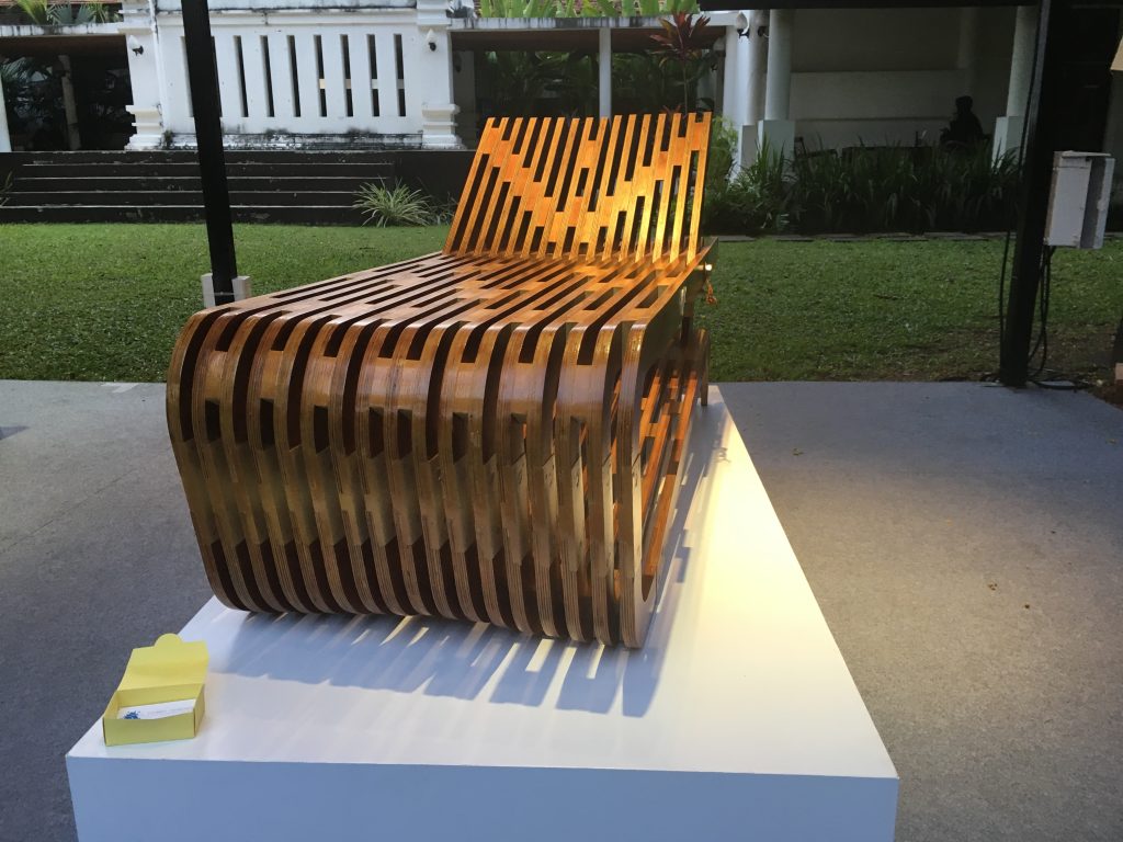 Drewniany leżak, Chiang Mai Design Week