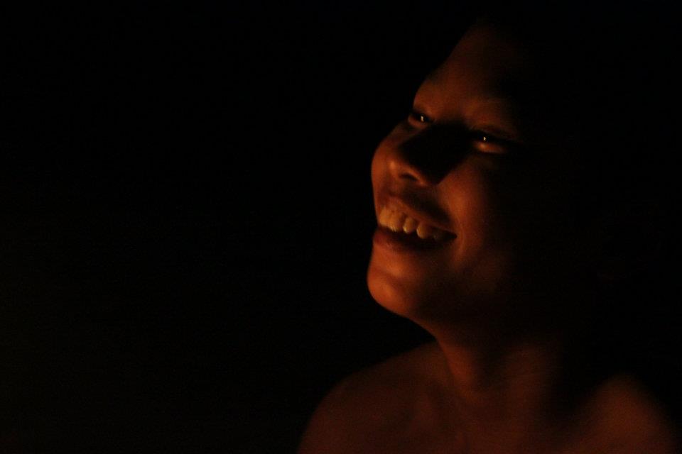 A boy at the beach in Had Rin, Koh Pagnan; Photo credit: M. Horanin