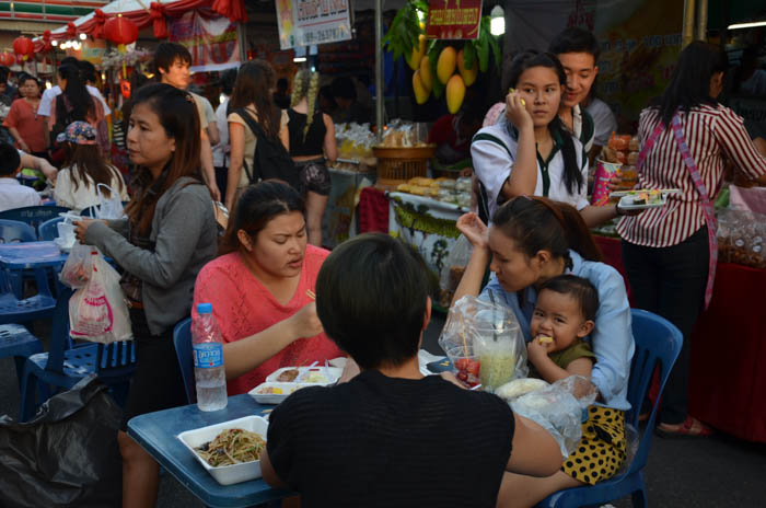 A lot of locals also came to try all the delicacies