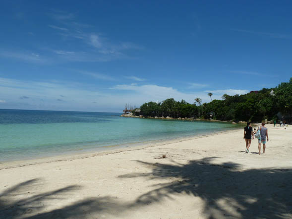 Secret Beach is a really nice spot to chill out in the morning