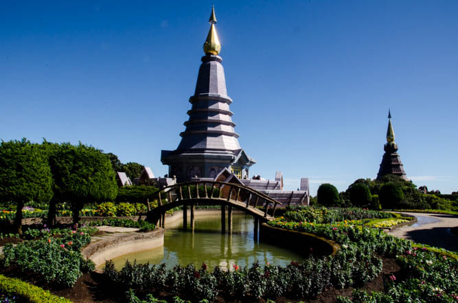 The gardens on Doi Inthanon 