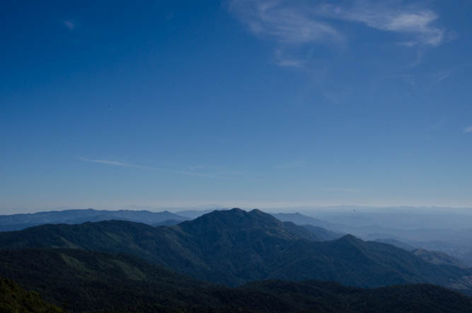 Amazing views from the terrace of one of the stupas