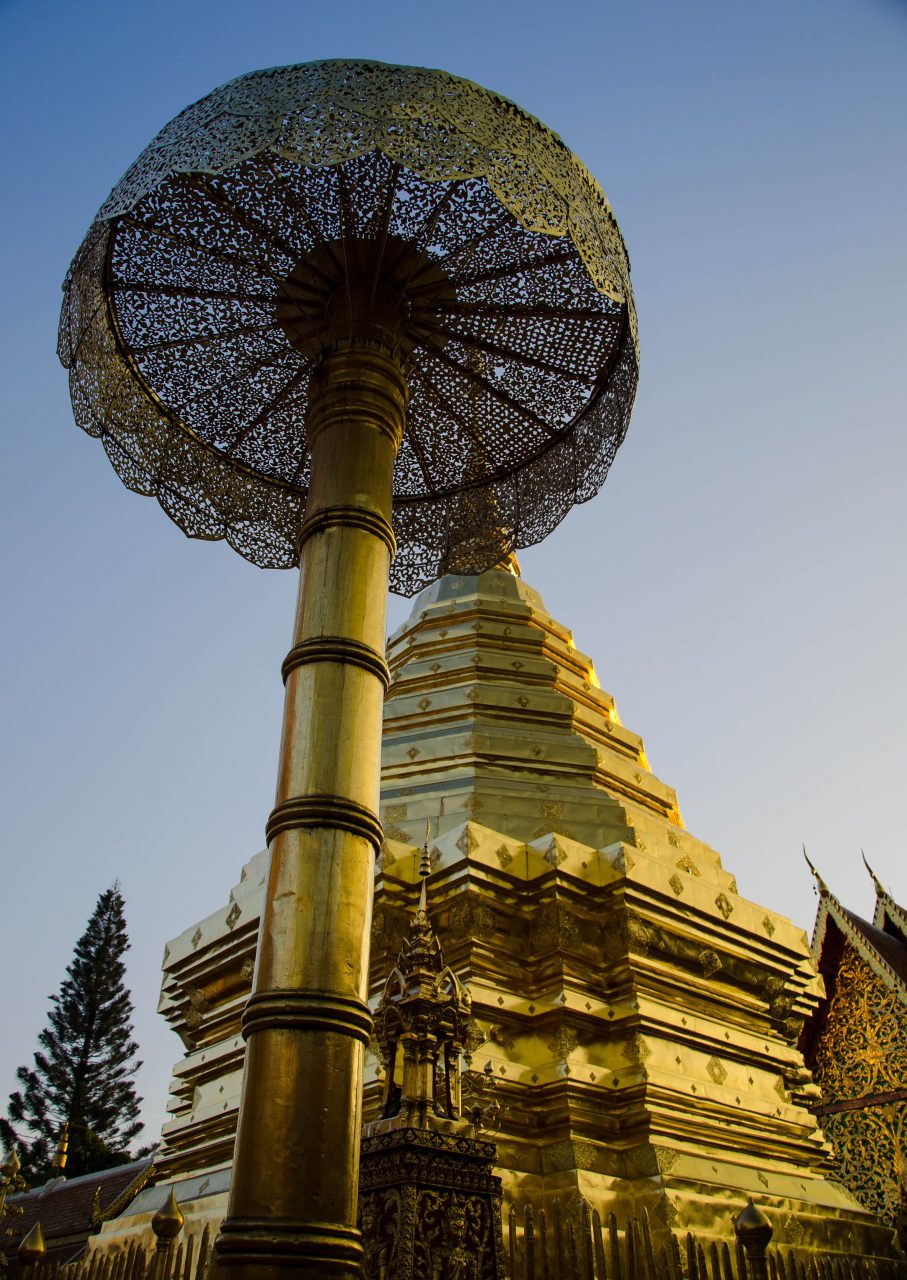 Wat Phra That Doi Suthep to jedna z najpiękniejszych świątyń w Chiang Mai