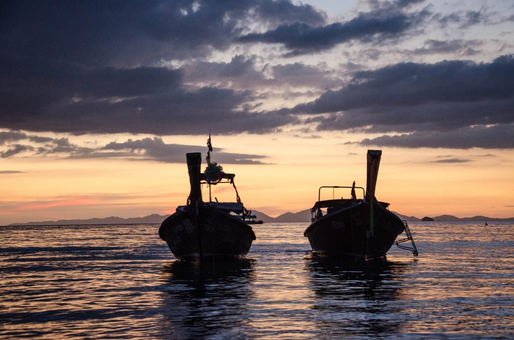 Sunsets on Railay are something you cannot miss 