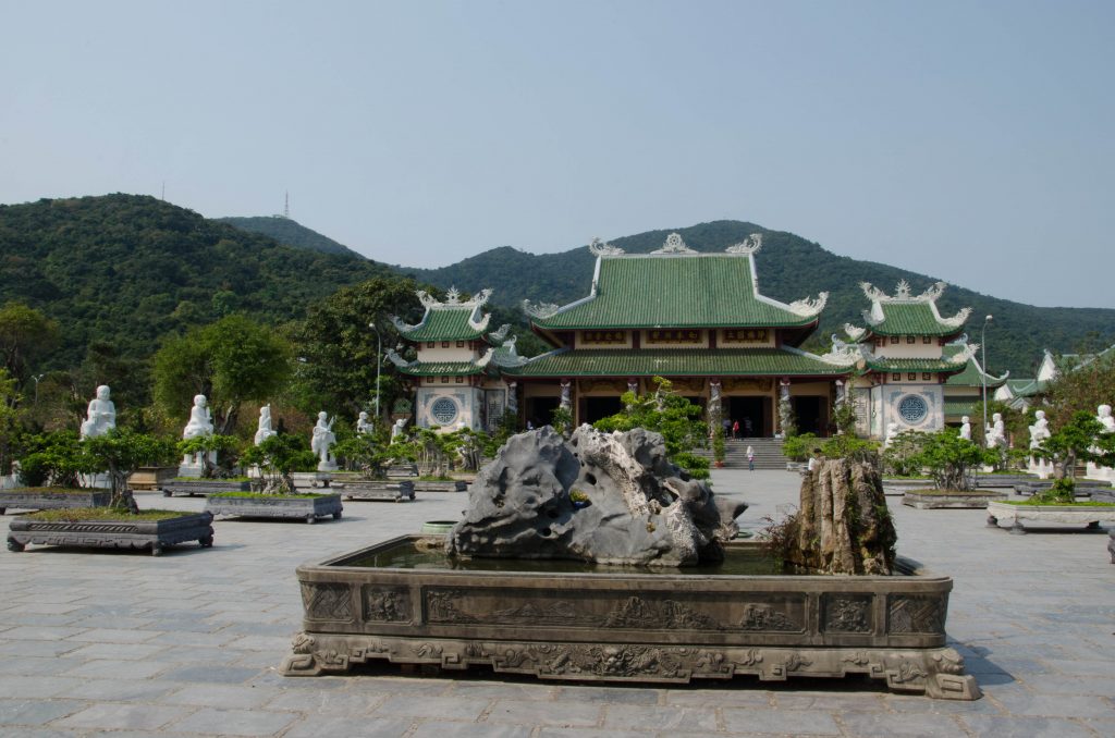 The courtyard is an impressive feature of the whole complex